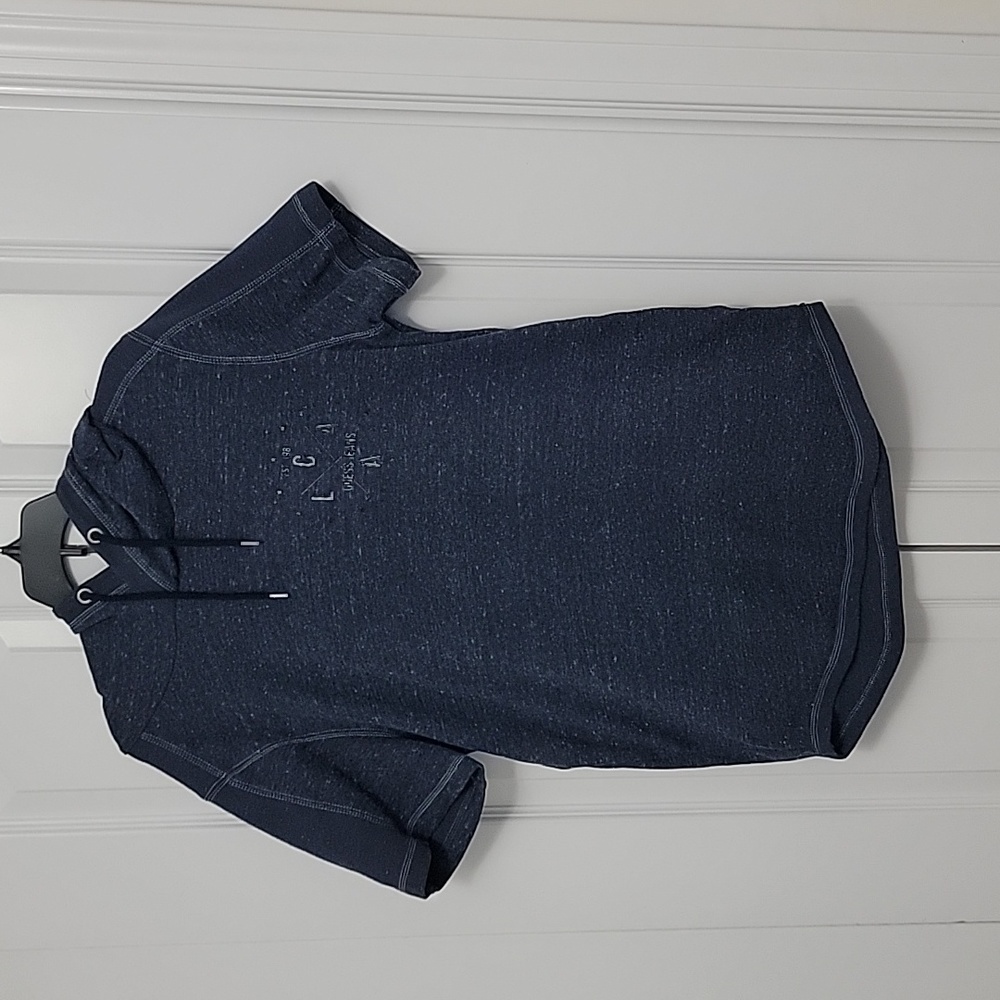 Mens short sleeve hoodie